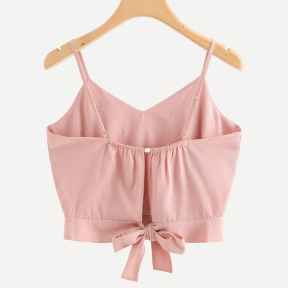 Crop Top Cami Stretchy Adjustable Straps - Picture 2 of 7